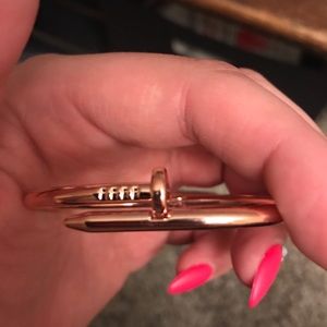 Nail bracelet